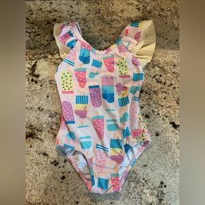 Ruffle Butts Pastel Swimsuit with Ruffles